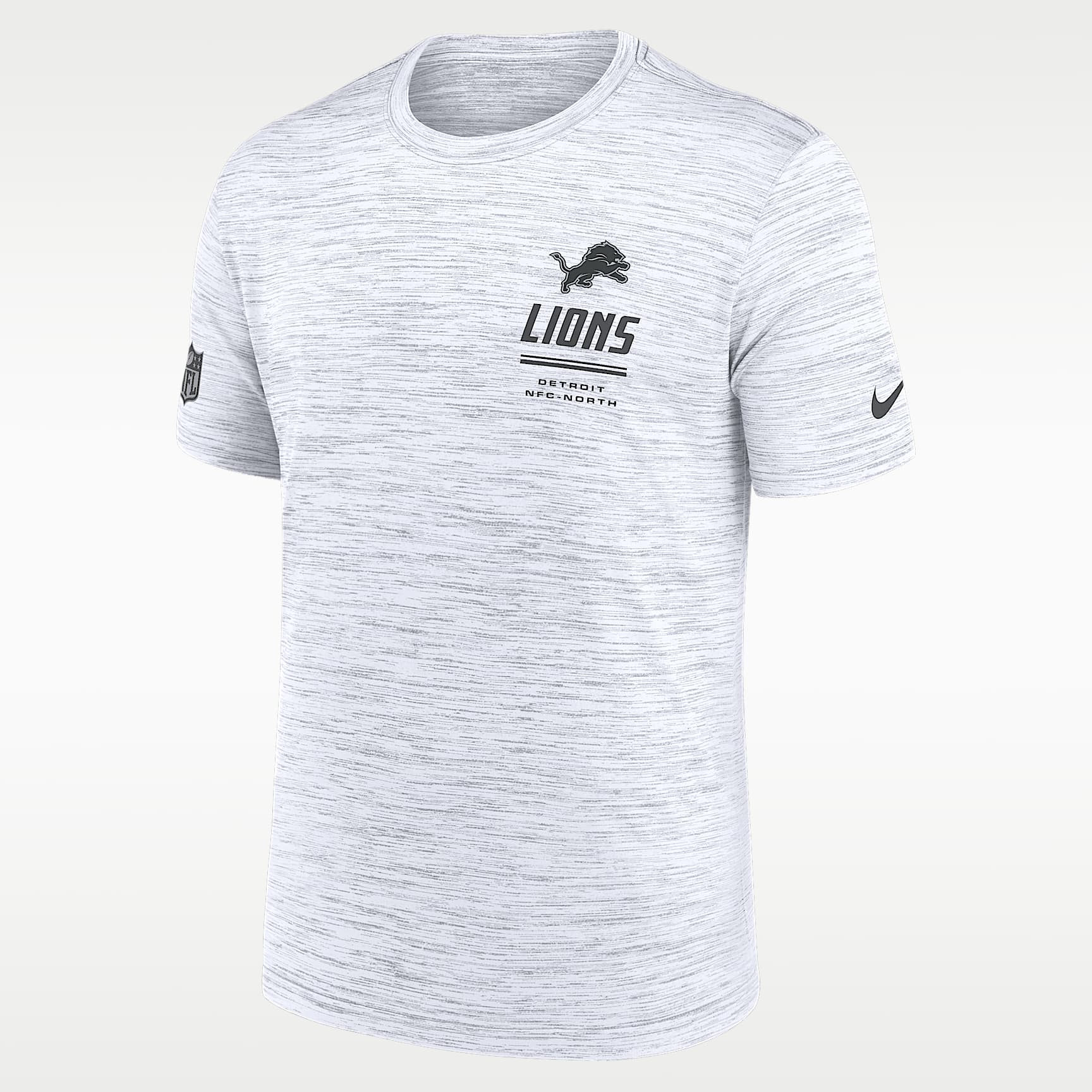 Detroit Lions Sideline Team Issue Velocity Men's Nike Dri-FIT NFL